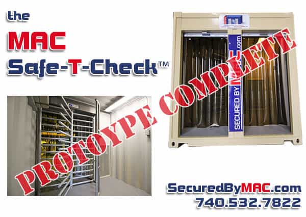 MSSI, MAC Safe-T-Check, thermal screening, turnstiles, access control in a container